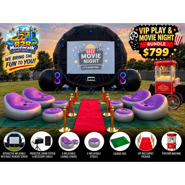 VIP Play & Movie Night Bundle