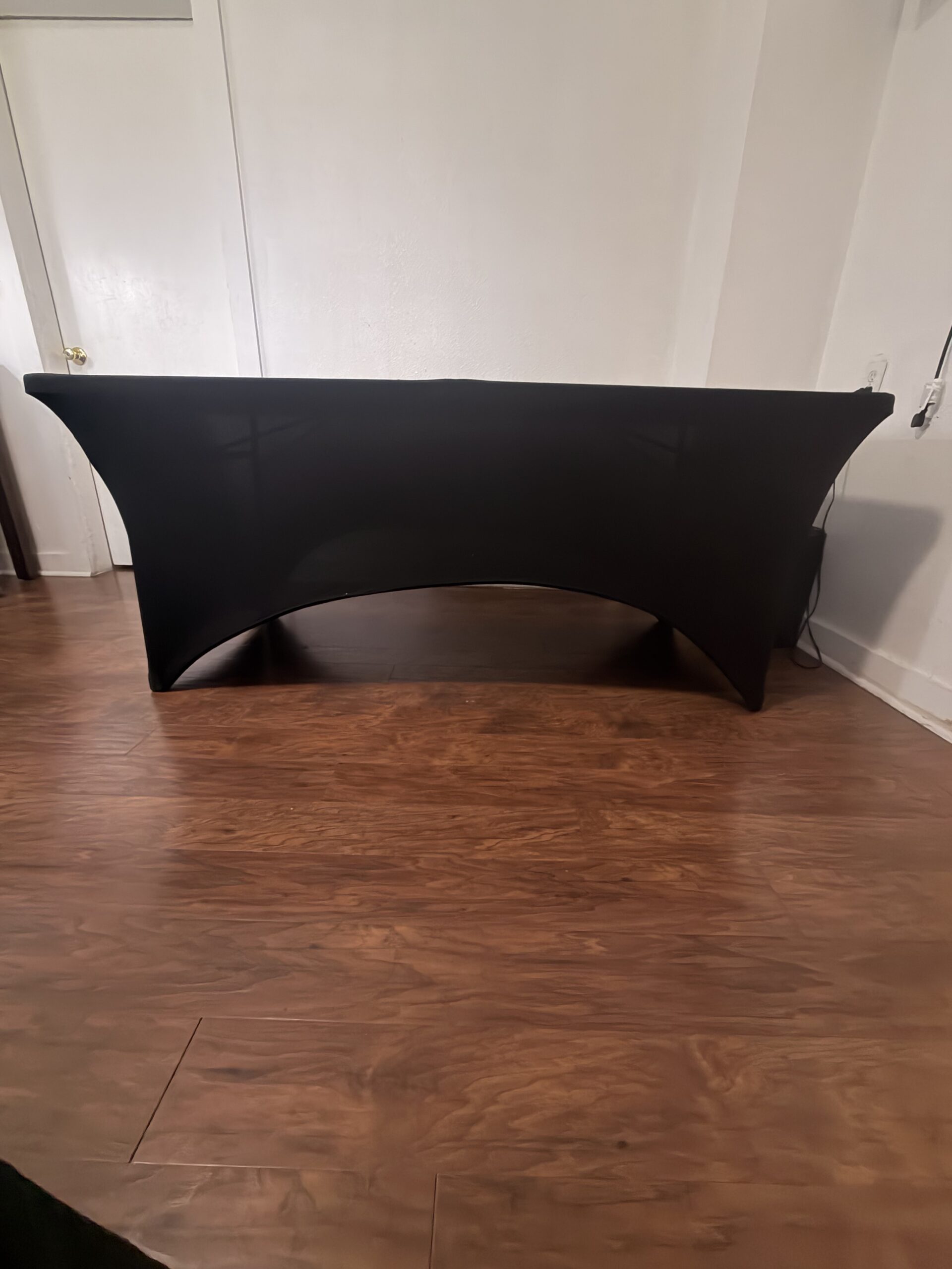 Black Stretchy Tablecloth