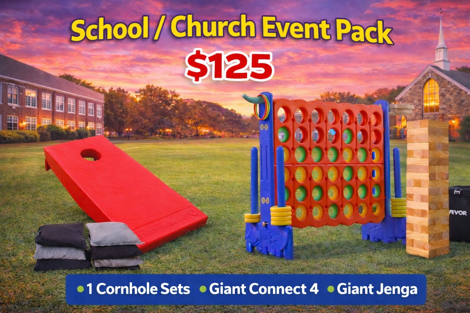 School / Church Event Pack School / Church Event Pack